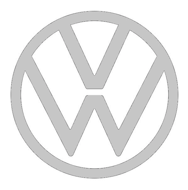 Luz LED logotipo VW