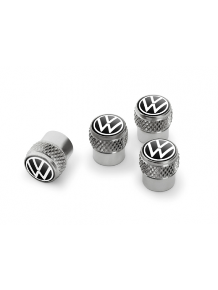Juego de tapones de válvula Diseño New Volkswagen, para válvulas de goma/latón