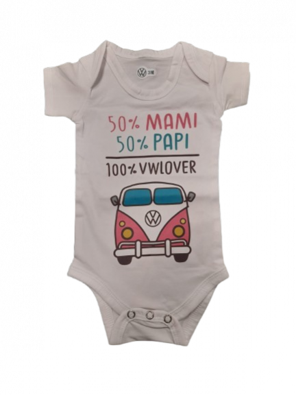 Body bebé Volkswagen, niña