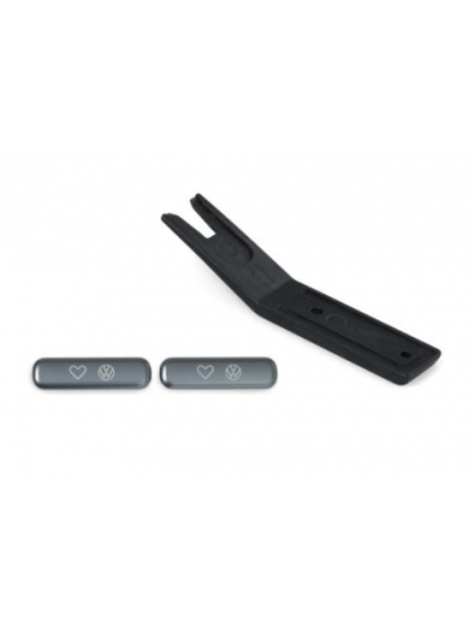 Placas intercambiables «Love VW»