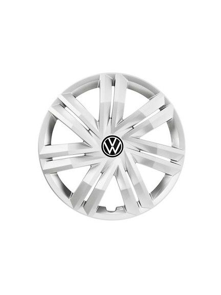 Embellecedor de rueda 14 pulgadas, plata brillante