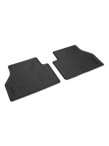 Alfombrillas cuatro estaciones traseras, negras