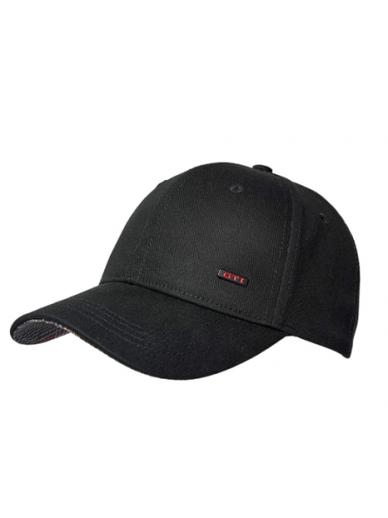 Gorra béisbol Unisex, negra GTI