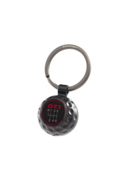 Llavero con pelota de golf GTI
