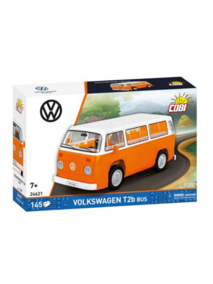 VW Modelo de Coche en Miniatura, Kit de montaje 1:35, T1, Naranja