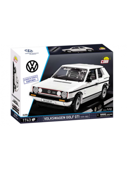VW Kit de montaje 1:12, «Golf 1 GTI – Executive Edition», blanco