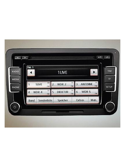 Autoradio MP3 RCD 510, pantalla táctil, UE