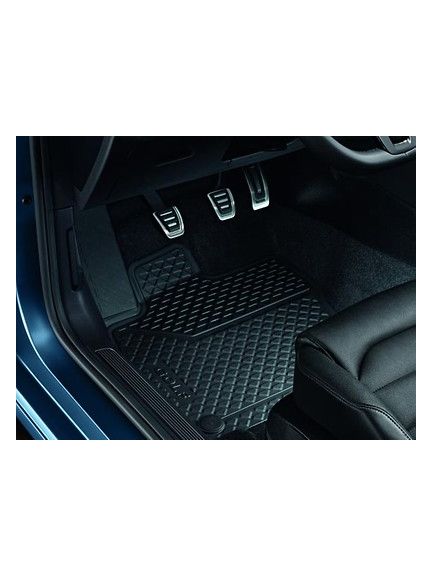 Alfombrillas cuatro estaciones delantero/a y trasero/a, negro titanio, volante a la izquierda