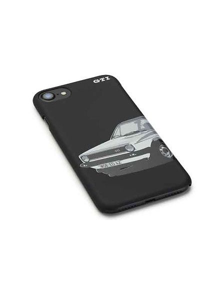 Funda para smartphone iPhone 7, «GTI one», negro mate, Colección GTI