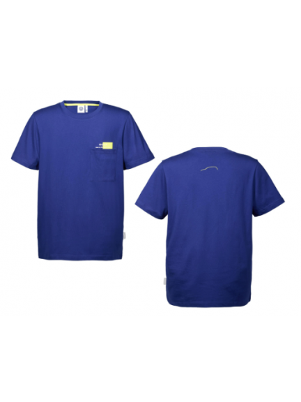 Camiseta azul, unisex, Colección Golf
