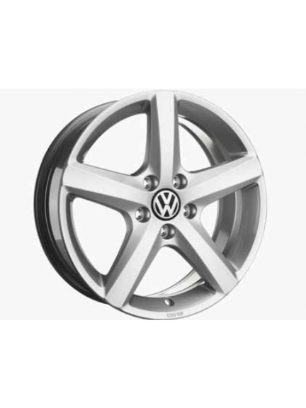 Llanta de aleación 6,5Jx15 bombeo 50, Aspen, plata brillante