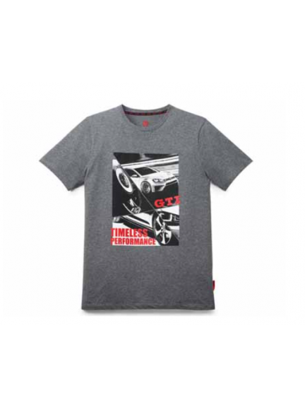 Camiseta GTI gris, hombre