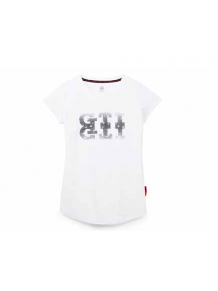 Camiseta GTI blanca, mujer