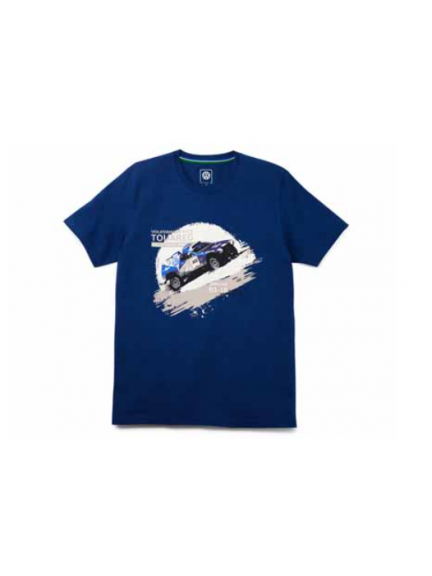 Camiseta «Race Touareg», azul oscuro, Colección Motorsport, hombre