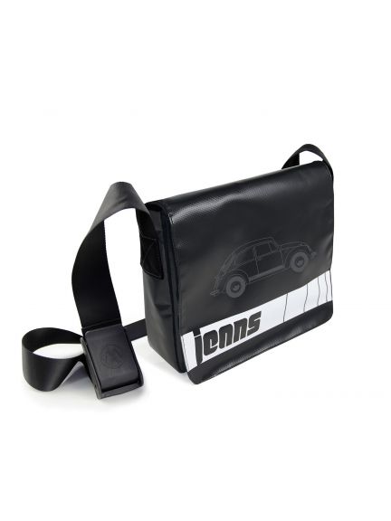 Bolso bandolera pequeña  VW Collection VW Beetle, negro