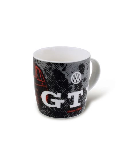Taza de cafe VW GTI, negro