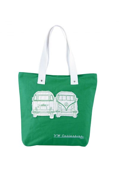 Bolsa de lona VW T1 Bus, verde 