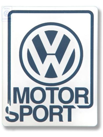 Pegatina VW MOTORSPORT grande