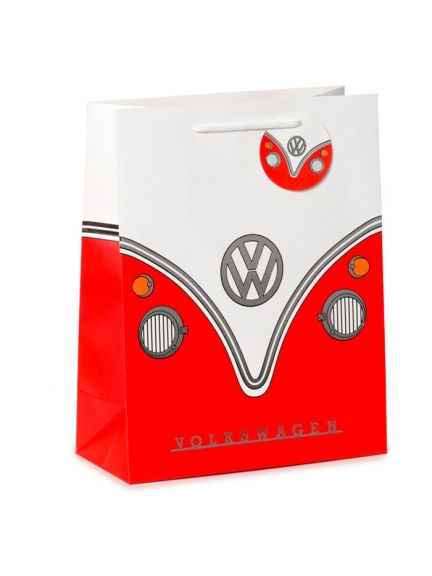 Bolsa de regalo Volkswagen  - VW T1 Camper Roja