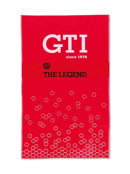 Toalla de playa VW GTI - Roja