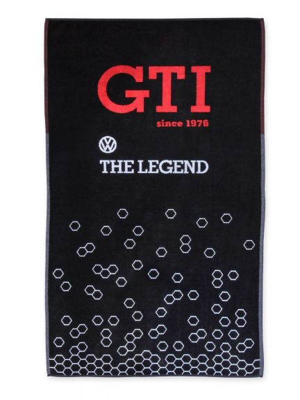 Toalla de playa VW GTI - Negra