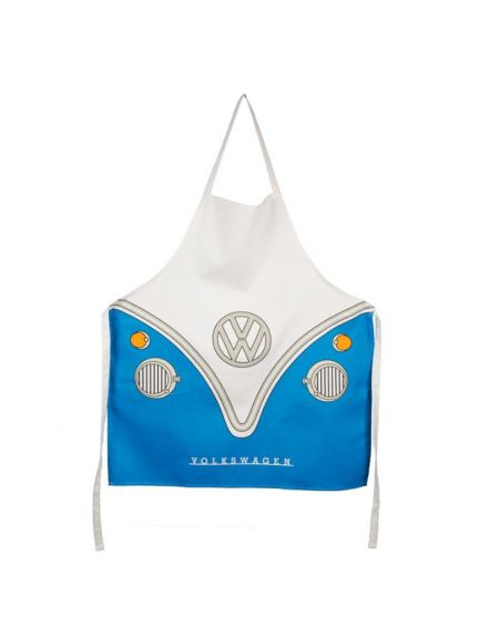 Delantal Caravana Volkswagen Azul