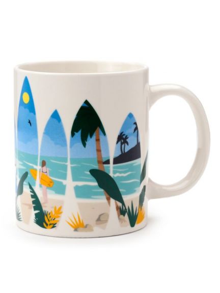 Taza de porcelana Caravana Volkswagen